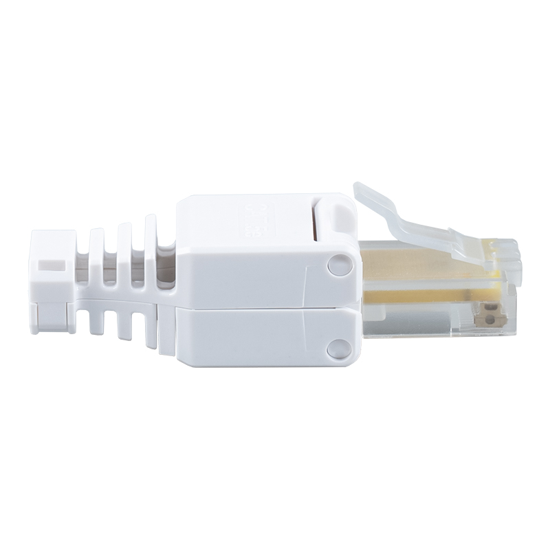 Conector RJ45 sem ferramentas sem blindagem Cat5e RJ-688Y-C5E Conector RJ45 sem ferramentas sem blindagem Cat5e RJ-688Y-C5E