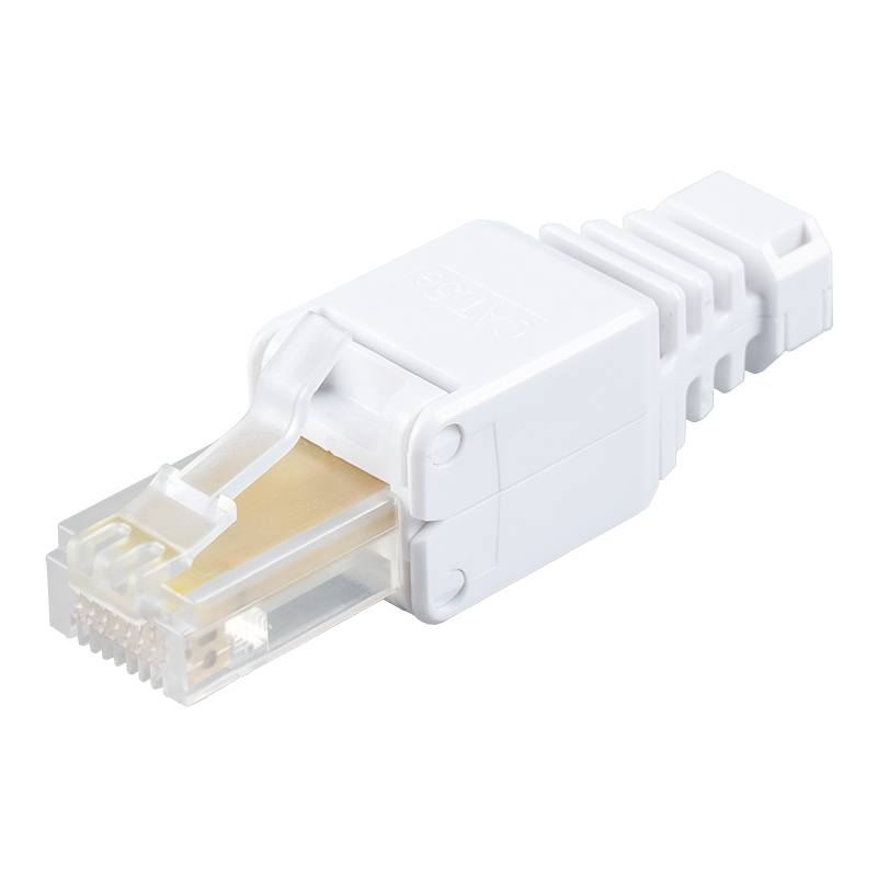 Conector RJ45 sem ferramentas sem blindagem Cat5e RJ-688Y-C5E