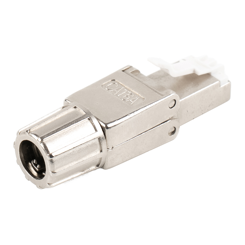 Conector RJ45 sem ferramentas blindado Cat6A RJ-G40S-1-C6A