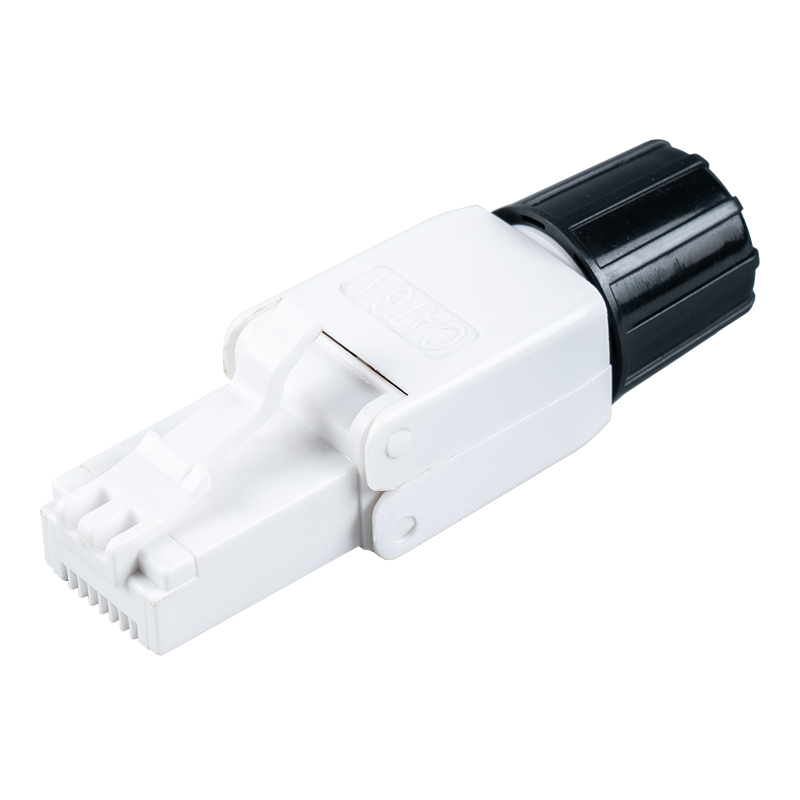 Conector RJ45 sem ferramentas sem blindagem Cat6A (com parafuso) RJ-G40U-C6A Conector RJ45 sem ferramentas sem blindagem Cat6A (com parafuso) RJ-G40U-C6A