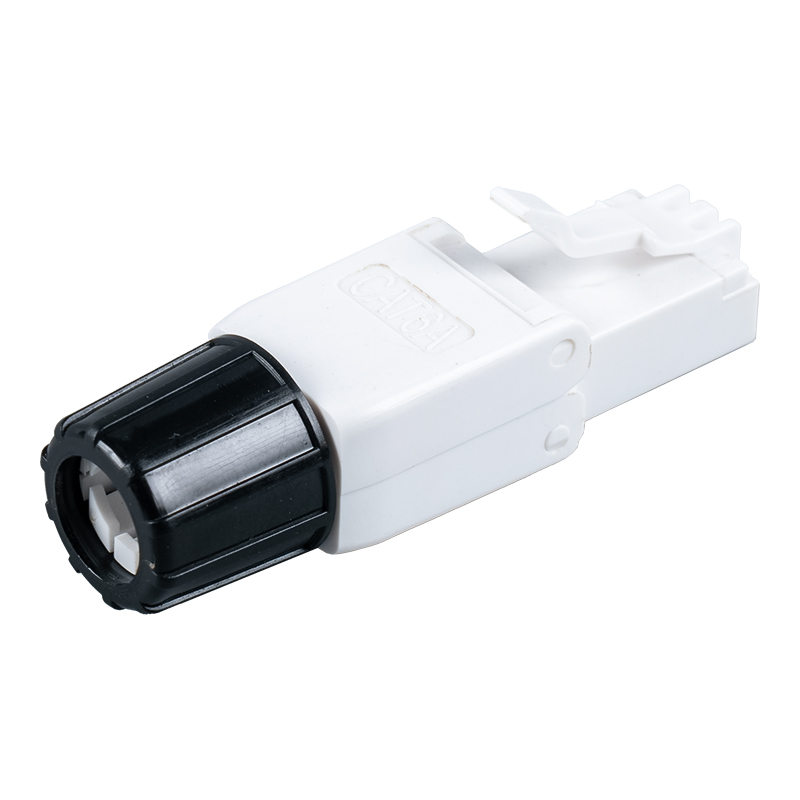 Conector RJ45 sem ferramentas sem blindagem Cat6A (com parafuso) RJ-G40U-C6A