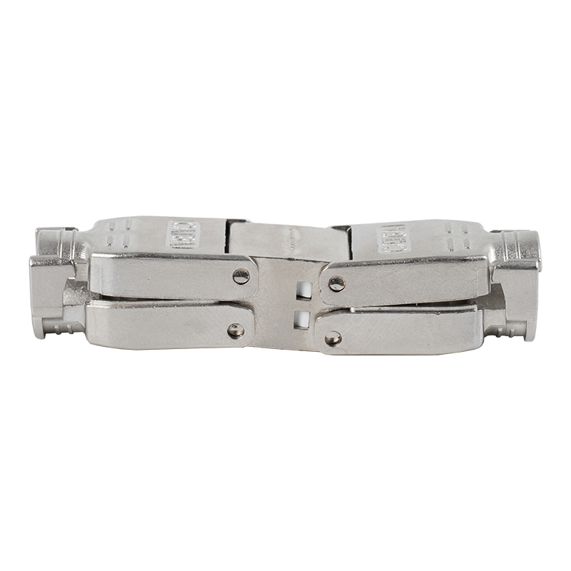 Conector sem ferramentas tipo push-down blindado Cat6A RJ-603S-3-C6A Conector sem ferramentas tipo push-down blindado Cat6A RJ-603S-3-C6A
