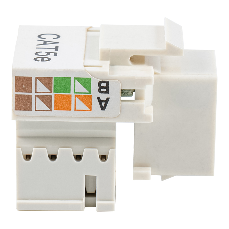 Cat6 Jack Keystone não blindado de 90 ° (com duas venezianas) SM-2011H8C5E Cat6 Jack Keystone não blindado de 90 ° (com duas venezianas) SM-2011H8C5E