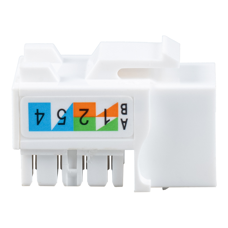 Conector modular de 90° não blindado Cat5e SM-2016H8C5E Conector modular de 90° não blindado Cat5e SM-2016H8C5E