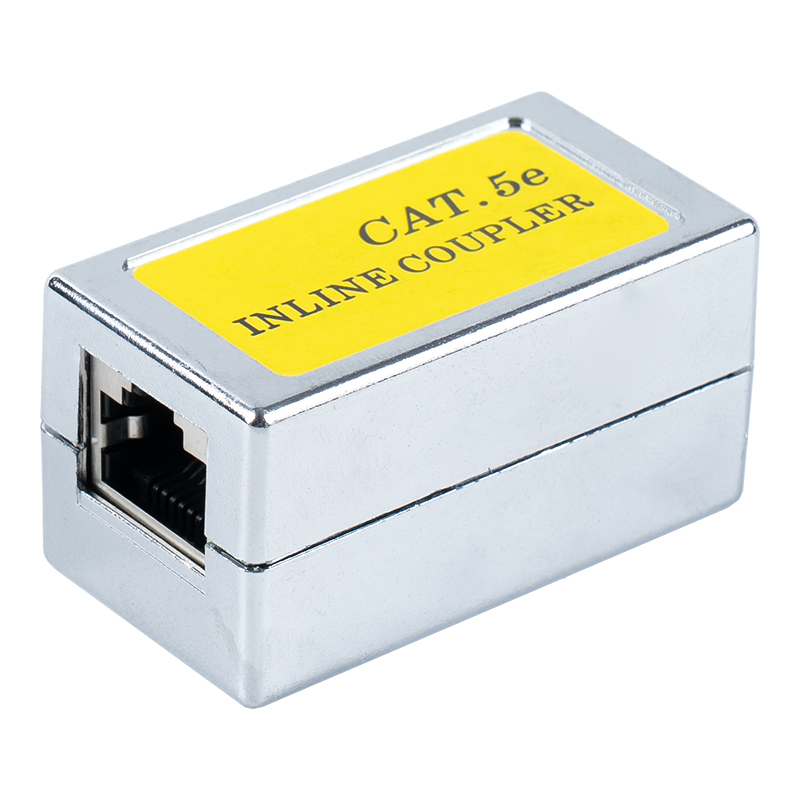Acoplador em linha RJ45 blindado C5e SM-2038SC5E