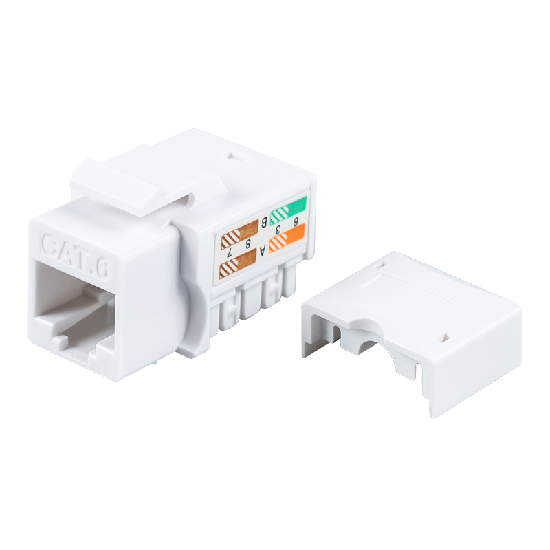 Conector modular Cat6 não blindado de 90° SM-2053H8C6