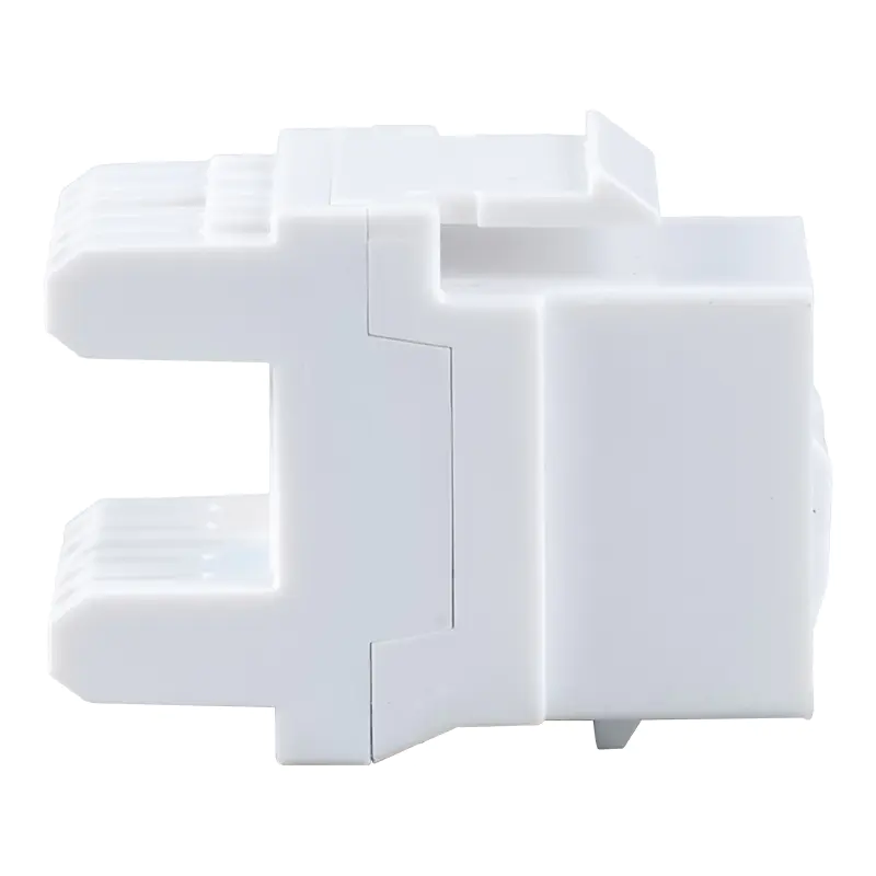 Conector modular Cat6 não blindado de 180° (tipo mini com obturador) SM-2089CD8C6-1 Conector modular Cat6 não blindado de 180° (tipo mini com obturador) SM-2089CD8C6-1
