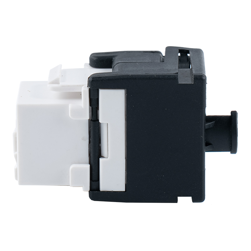 C6A Jack Keystone sem blindagem de 180° sem blindagem (com suporte de cabo e obturador) SM-2335BCH8C6A C6A Jack Keystone sem blindagem de 180° sem blindagem (com suporte de cabo e obturador) SM-2335BCH8C6A