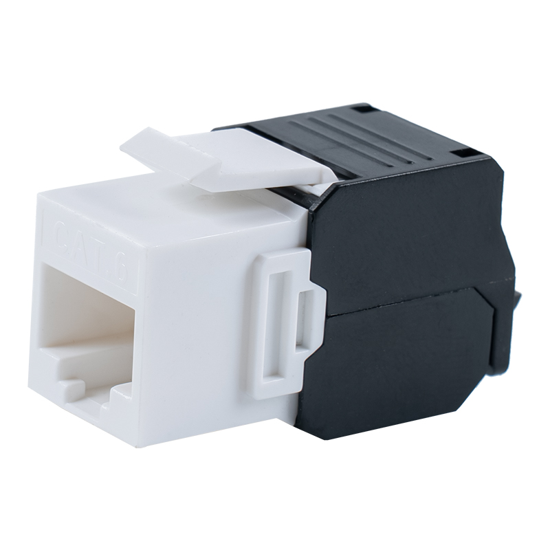 Macaco modular sem ferramentas de 180° sem blindagem Cat6 (tipo flip-open) SM-2336H8C6
