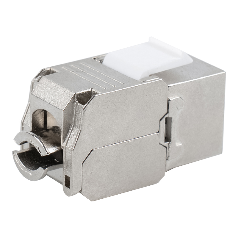 C6A Jack Keystone Tolless blindado de 180° (tipo flip-open) SM-2336SH8C6A C6A Jack Keystone Tolless blindado de 180° (tipo flip-open) SM-2336SH8C6A