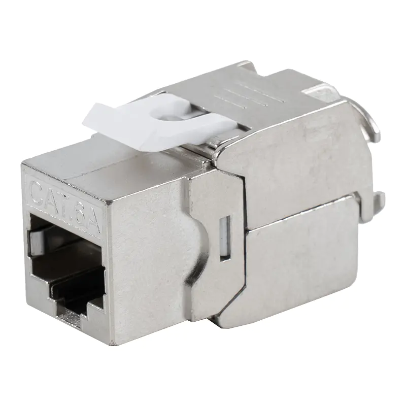 C6A Jack Keystone Tolless blindado de 180° (tipo flip-open) SM-2336SH8C6A