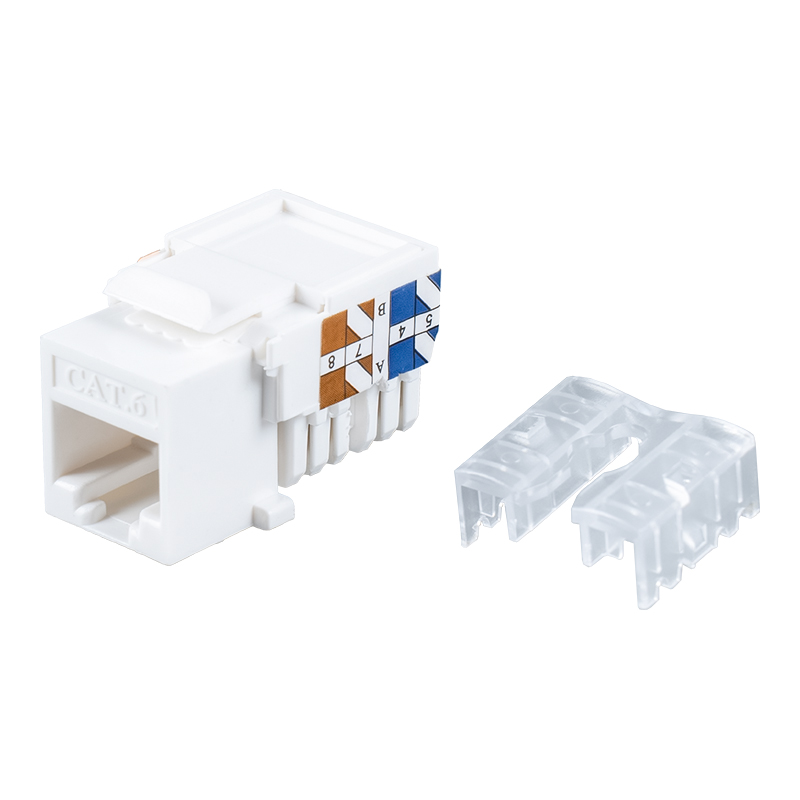 Cat6 Jack Keystone de 90° não blindado SM-2337H8C6