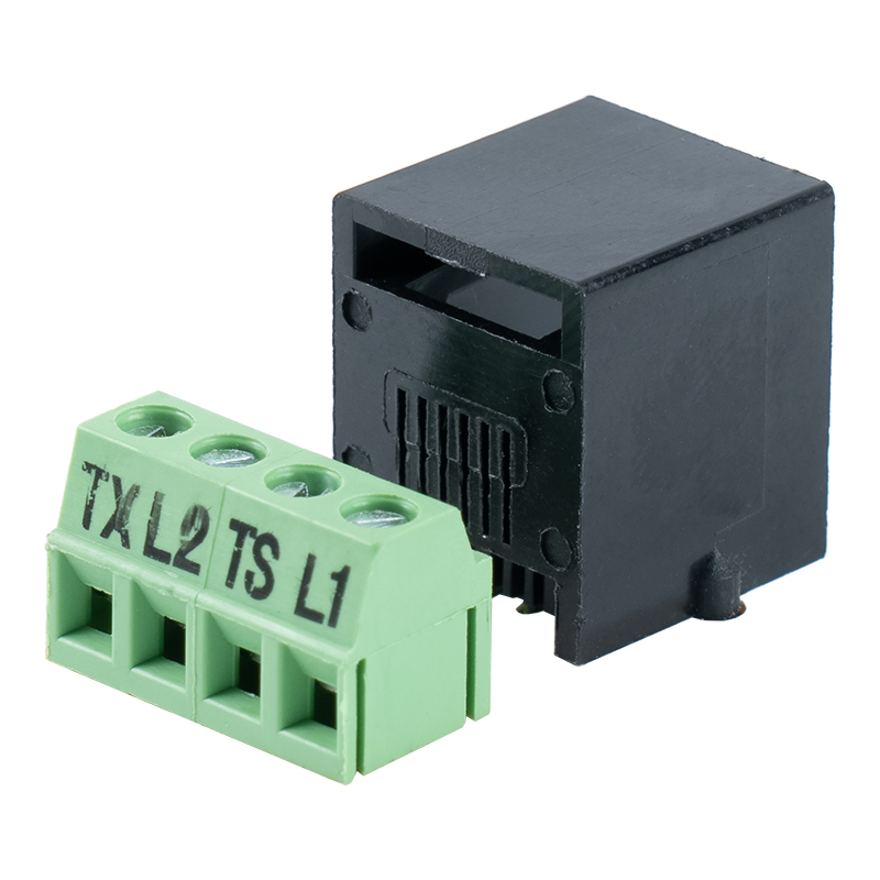 Conector Keystone C3 não blindado （Tipo 6P4C）SM-2351T4C3