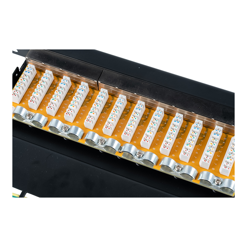 Patch panel blindado de 12 portas, categoria 6, 10 polegadas, 1U SP-3250SK12-C6 Patch panel blindado de 12 portas, categoria 6, 10 polegadas, 1U SP-3250SK12-C6