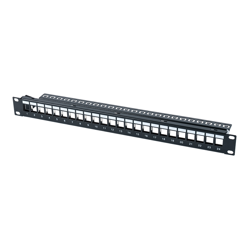 Quadro de distribuição de ar blindado 1U de 24 portas de 19 polegadas SP-3311S-24P