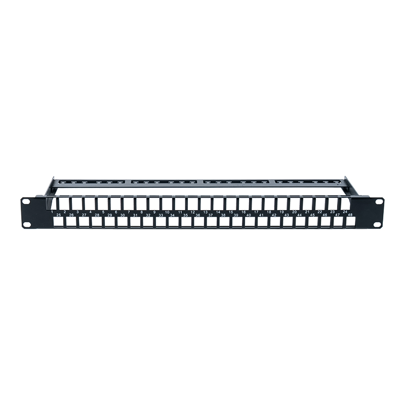 19 polegadas1U48portaShieldedEmptyRack SP-3315S-48P 19 polegadas1U48portaShieldedEmptyRack SP-3315S-48P