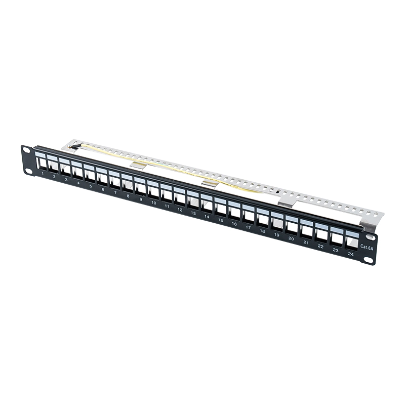 Rack vazio blindado de 24 portas 1U de 19 polegadasSP-3317S-24P