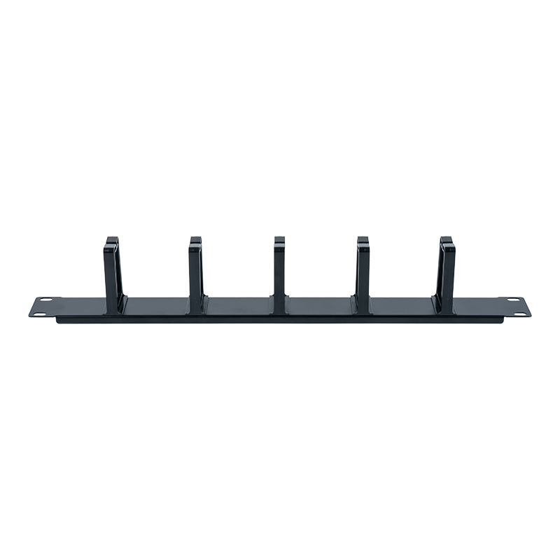 Rack de gerenciamento de cabos 1U de 19 polegadas (5 anéis de plástico) SP-3627B-1U