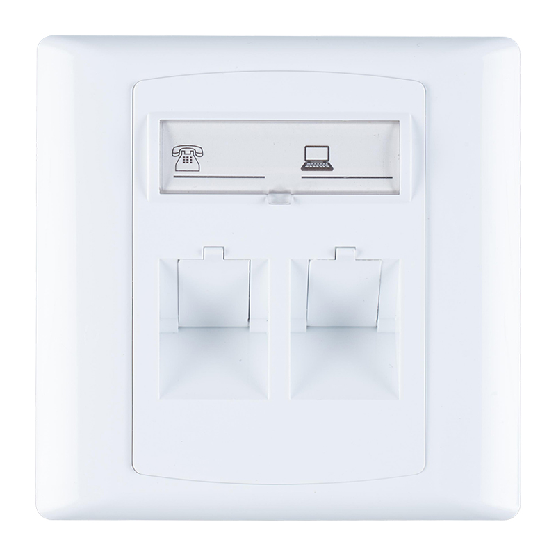 Painel de slot duplo tipo 86 SW-4301AP-86-2P