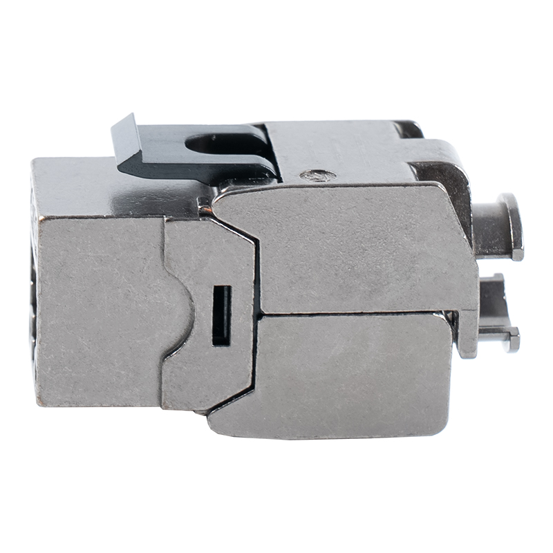 C6A Jack Keystone Tolless blindado de 180° (tipo flip-open) SM-2336SH8C6A C6A Jack Keystone Tolless blindado de 180° (tipo flip-open) SM-2336SH8C6A