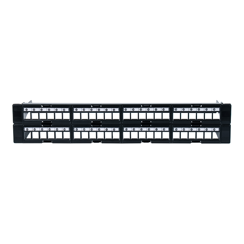 Rack não blindado 1U de 48 portas de 19 polegadas (janela removível) SP-3408-48P Rack não blindado 1U de 48 portas de 19 polegadas (janela removível) SP-3408-48P
